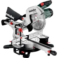 Metabo Kapp- und Gehrungssäge KGS 254 M, 1500 W, 254 mm, Precision Cut Line LED