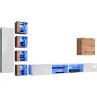 Xl Moebel Gmbh Wohnwand Designer Schrank Wand Regale Sideboard Wandschrank Wohnzimmermöbel