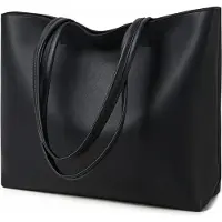 Sonstiges MEEGIRL Damen Henkeltasche Kunstleder Tote Shopper Bag für Arbeit Schule Einkauf