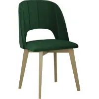 Mirjan 24 Stuhl Monti IV Pik Gerade, Esszimmerstuhl aus Buchenholz, Stilvoll Polsterstuhl, Wohnzimmer (Holzfarbe: Sonoma Eiche, Stofffarbe: Riviera 38)
