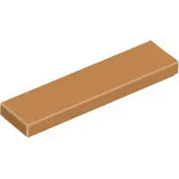 LEGO 250 Stück , Teil Nr. 2431, Mittel Nougat (Medium Nougat)