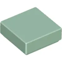 LEGO 1x1 Fliesen 3070 - 250 Stück Sandgrün