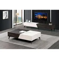 AEA Holztisch Tisch Couchtisch Beistelltisch Sofa Design Wohnzimmer Hochglanz 130x80