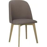 Mirjan 24 Stuhl Monti III, Esszimmerstuhl aus Buchenholz, 48x55x83 cm (Holzfarbe: Sonoma, Stofffarbe: Hygge D20)