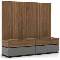 AEA Wohnwand TV Wand Holz Stil Modern Wohnzimmer Möbel TV-Ständer Einrichtung