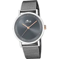 Lotus Edelstahl Damen Uhr Armbanduhr grau Elegant Classic D2UL18878/3