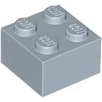 LEGO 2x2 Stein 3003 - 10 Stück Sandblau
