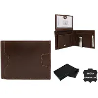 Rovicky Brieftasche für Männer Casobus dunkelbraun One size