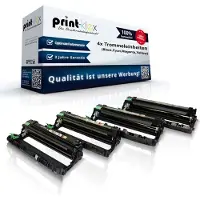 Print-Klex GmbH & Co.KG Print-Klex 4x Kompatible Trommeleinheiten kompatibel mit Brother HL3140 CW HL3142 CW HL3150 CDN HL3150 CDW HL3152 CDW HL3170 CDW HL3172 CDW DR-241 CL DR241 Drum Set - Print Plus Serie