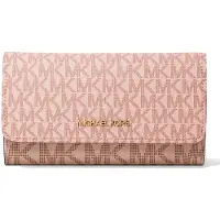 Michael Kors Portemonnaie Tri Fold Puderrosa Multi
