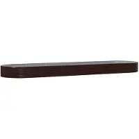 Syfax Hochbeet Verzinkter Stahl 523x140x36 cm Braun