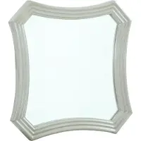 AEA Badezimmerspiegel Badspiegel Spiegel 80*80cm Hängespiegel Glas Wandspiegel