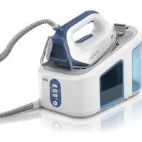Braun Dampfbügelstation, CareStyle 3 IS3157BL, 6,8 Bar, iCare Technologie, Eco Modus, Selbstreinigungssystem
