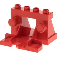 LEGO 1x Duplo Eisenbahn Puffer Zug Stopper 4x4 rot Haltestelle 6219464 35967