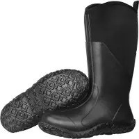 Latios Neopren-Arbeitsschuhe Schutzstiefel aus Gummi - Größe 12 US - Rutschfeste Berufsschuh-Arbeitsstiefel