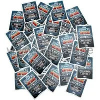 Topps FAMOV1 - Spar 6 - 100 verschiedene Base Karten- Deutsch - Star Wars Force Attax - Movie Cards