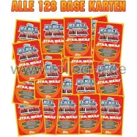 Topps RA1 - Spar 8 - ALLE 128 Base Karten - Rebel Attax - Star Wars - Serie 1