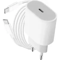 Apple , Original Ladeset (20W USB-C Netzteil mit 2m USB-C Kabel), Weiß