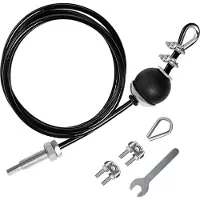 Sonstiges LFJ Gym Kabel Fitness Stahlseil für Latzug Kabelzug Kraftstation 5 mm 3,5m