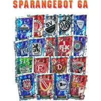 Topps Match Attax - Spar 6A - Alle 18 Vereinswappen (2. Bundesliga) - Saison 13/14 - Saison 13/14