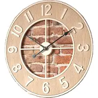OEM Wanduhr, rundes Design, geräuschloser Betrieb