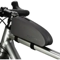 RockBros Rahmentasche Fahrrad Tasche wasserdichte Oberrohrtasche 1L Lenkertasche Schwarz