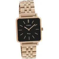 Oozoo Damen Armbanduhr rosegold Analog matt Timepieces Metallarmband D2UOC9959A