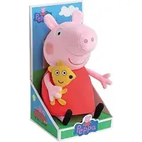 Jemini Peppa Pig Plüschtier 30 cm, Weiches Stofftier, L 16 x B 14 x H 32 cm, Ab 1 Jahr