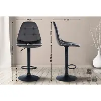CLP Barhocker Elmore Kunstleder B schwarz
