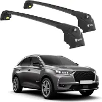TURTLE DACHTRÄGER AIR-2 , Schwarz CITROEN DS 7 CROSSBACK 2018 - 2024 (SUV)