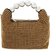 Joella damen tasche - gold, one size