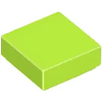 LEGO 1x1 Fliesen 3070 - 100 Stück Lime