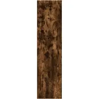 Syfax Kleiderschrank Räuchereiche 30x50x200 cm Holzwerkstoff