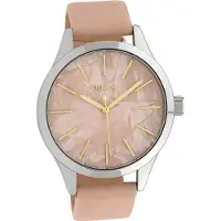 Oozoo Damen Armbanduhr rosa Timepieces Lederarmband D2UOC10072