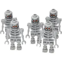 LEGO Original Roboter-Skelette aus den Movies – 5er Set Spielzeugfiguren