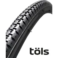 Tols Ty-03 700c X 35 Steifer Urbanreifen Schwarz 700C x 35 Schwarz 700C x 35