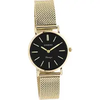 Oozoo Uni Armbanduhr gold Analog C20232 Vintage Series Edelstahlarmband D2UOC20232