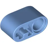LEGO Technic: 50 Hebelarme 1x2, Pin- und Achsloch, mittleres Blau