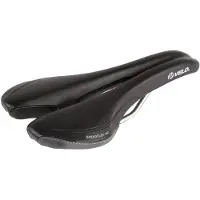 Velo Speedflex AC, Fahrradsattel, Straßenrennen, Unisex, Schwarz, Grau, Einfarbig, 13 cm
