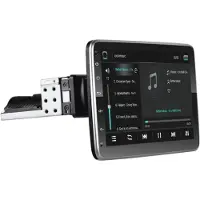 Podofo 2 + 32 GB RAM, Drehbarer Android 11 Autoradio, WLAN, GPS, USB, Android-Radio mit GPS-Navigation, Freisprecheinrichtung Bluetooth 1.0, USB, Ausklappbares 1DIN-Autoradio