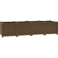 Syfax Hochbeet 160 x 40 x 38 cm Polypropylen