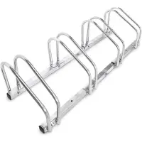 Bc-elec - BS400004 Fahrradträger, Fahrradablage, Fahrradständer, Träger für 4 Fahrräder, Boden- oder Wandmontage