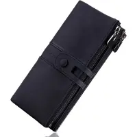 Sonstiges Roulens Damen Geldbörse Vintage Leder RFID Schutz 13 Kartenfächer Handyfach