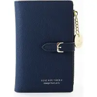 HARAHU ZO-15357 Dunkelblaue Damengeldbörse - Praktisch & Stilvoll KP15357