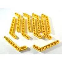 LEGO 10x Technic Liftarm 1x9 /7-3 gelb