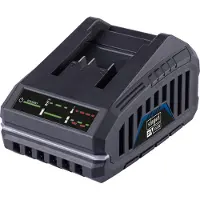 Scheppach Ladegerät SBC2.4A | 2,4 A für Li-Ionen-Akkus | 230 – 240 V | 65 W | geeignet für IXES 20-Volt-Serie