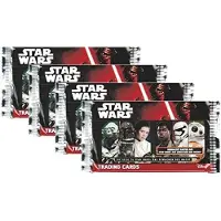 Topps - Journey to Star Wars: The Force awakens - 4x Booster mit je 10 Karten pro Packung DEUTSCH
