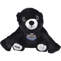 Newcastle United FC - "Grizzle" Bär Plüsch-Spielzeug BS6399 (Einheitsgröße) (Schwarz)