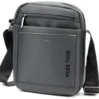 Pierre Cardin Herren Umhängetasche Schultertasche Alltag Mittel Elegant Grau