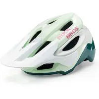 RockBros Fahrradhelm Atmungsaktiv MTB Helm mit Verstellbarem Schirm mit Magnetverschluss Ultraleichter für Downhill Mint